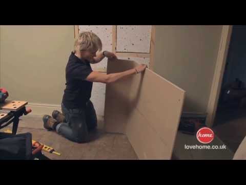 how to block up a doorway