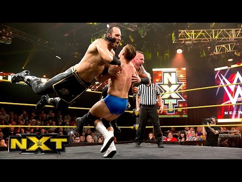 Scott - The oddball pairing of Mojo Rawley & Bull Dempsey join forces to take on Scott Dawson & Dash Wilder.