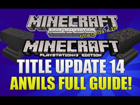 how to use the anvil in minecraft