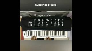 F major #lakshmi music school #piano #musical #musical theory #practical ..