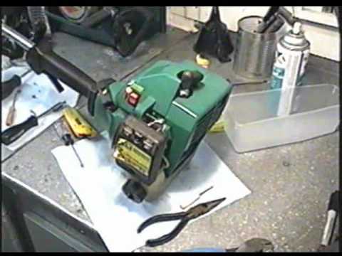 how to adjust a weed eater carburetor