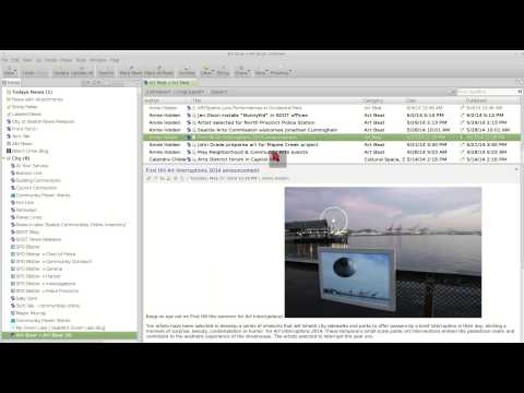 how to apply rss feed