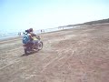 Bike ride on Gorai beach Bike ride on Gorai beach