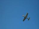 Mustang P-51 fly by Mustang P-51 fly by