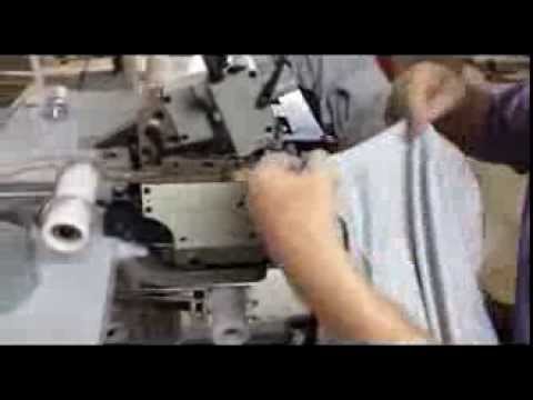 how to attach t shirt collar