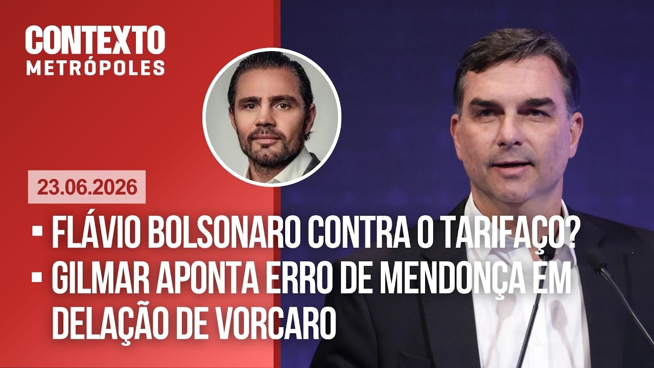 AO VIVO: Gilmar Mendes e as falhas do caso Master | Flávio Bolsonaro volta atrás e é contra taxação
