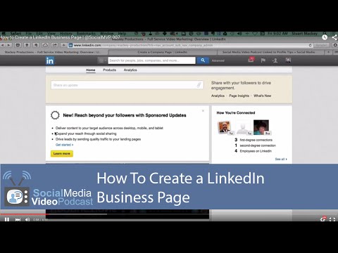 how to make a company page on linkedin