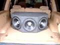 My three 13 JL audio W7 on My Lincoln vavigator