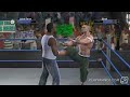wwe smackdown vs raw 2008 John Cena vs Shad