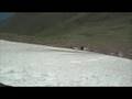 Snow Sledding in July