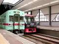 西鉄電車 5000系と8000系 【(西鉄)薬院駅】