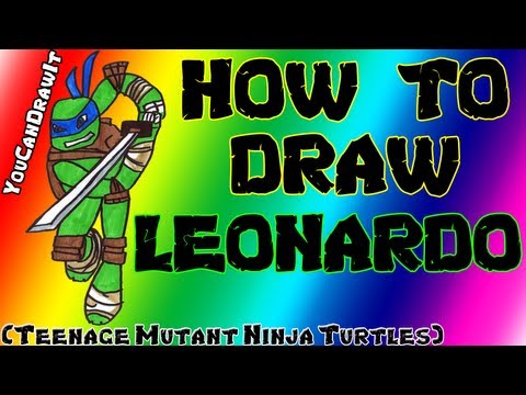 how to draw leonardo