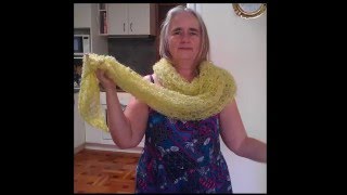Video on how to wear your Triangle Scarf or Wrap