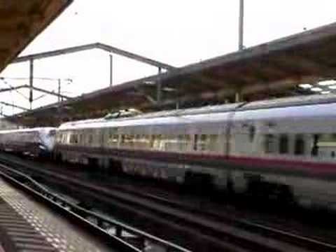 JR-East E3+E2 "Komachi+Hayate"@Shin-Shirakawa