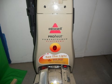 how to troubleshoot a bissell carpet cleaner