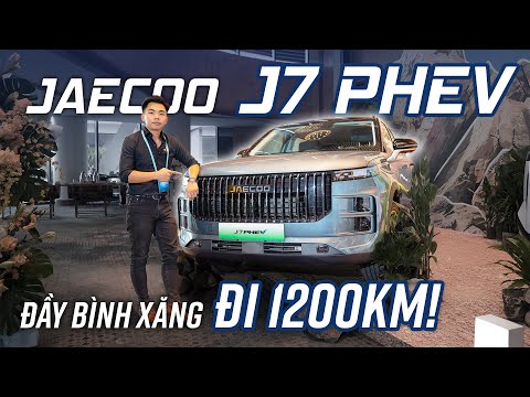 Jaecoo J7 bản PHEV: chạy thuần điện ngang Volvo nhưng giá chắc KHÔNG RẺ