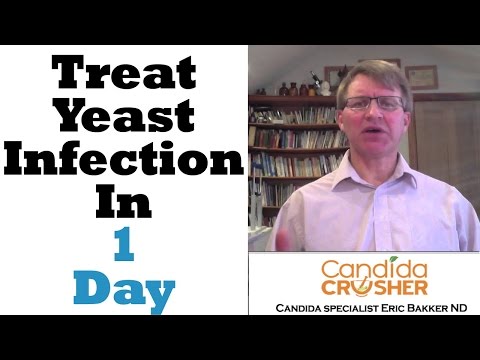 how to get rid of a yeast infection in 24 hrs