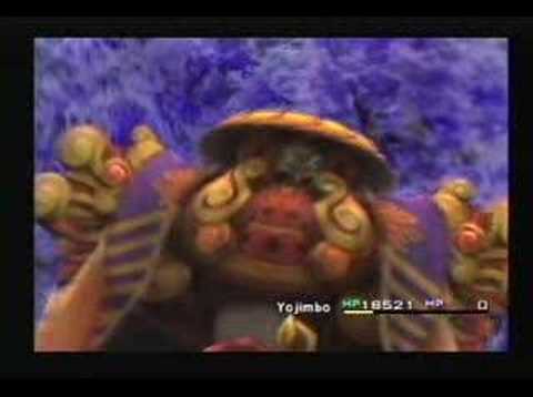 Final Fantasy X - Yojimbo - Zanmato