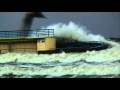 Storm and rainbow in Kolobrzeg
