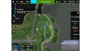 DJI GO – Intelligent Flight Mode: Waypoints 