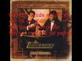 los temerarios - botella envenenado