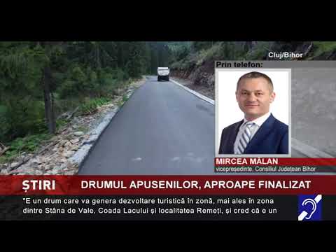 Drumul Apusenilor, aproape finalizat