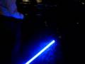 Jedi Knight falls off wall
