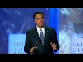 Romney Speaks at Clinton Global Initiative on Role of Foreign Aid