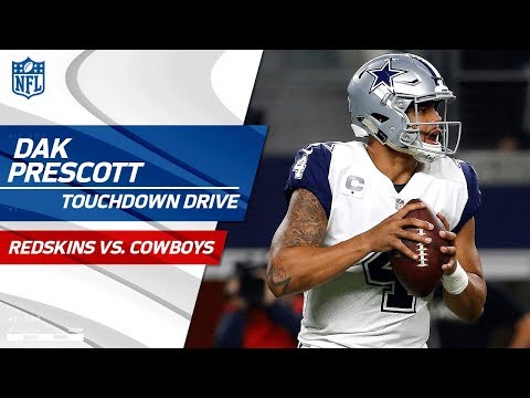 Video: Dak Prescott's Laser TD Pass Finishes Off Big Drive! | Redskins vs. Cowboys | NFL Wk 13 Highlights