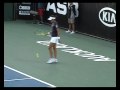 Anabel Medina Garrigues in Auckland 2010