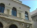uno scorcio del centro storico di bitonto, il teatro comunale tommaso traetta