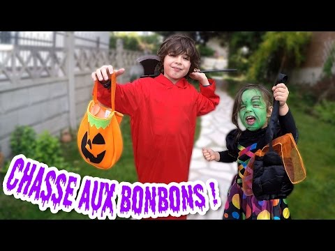 VLOG - CHASSE AUX BONBONS - HALLOWEEN - TRICKS or TREAT