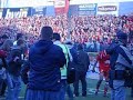 Widzew - Wisła Kraków 22 IV 2007, po meczu
