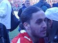 Widzew - Wisła Kraków 22 IV 2007, po meczu