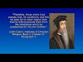 In this video, Kerrigan shows what Calvinism is according to John Calvin. You can see it for yourself. Kerrigan gives LOTS of quotes from Calvin's writings. This video is the first video in a new series called,