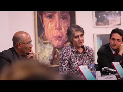 José Tolentino, Teresa Forcades i Sebastià Serrano van presentar 'Vers una espiritualitat dels sentits' a Barcelona