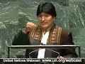 Evo Morales, ONU /1
