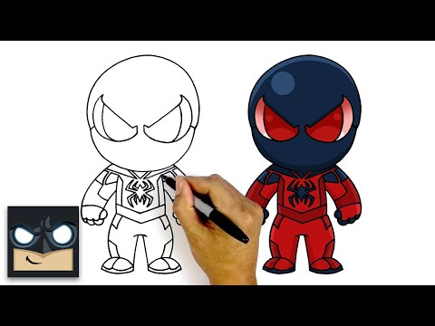 video-linktoworks-How To Draw Spider-Man Scarlet Spider II Suit |...