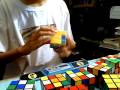 UWR 10 cubes in a row sub 2 min 15 seconds UWR 10 cubes in a row sub 2 min 15 seconds
