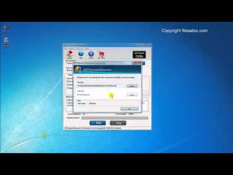 how to remove zip password