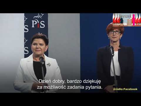 Kompromitacja Beaty Szydło! Internet nie zapomina.