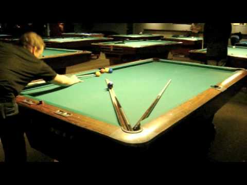 0 My Latest Trick Shot   5 ball with train tracks