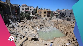 دمار وأضرار جسيمة في مخيم البريج للاجئين في غزة بسبب الغارات الإسرائيلية المستمرة | تغطية خاصة