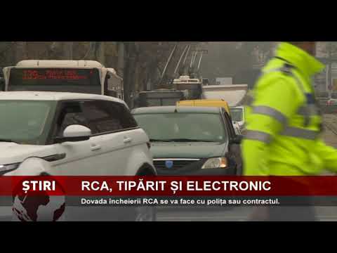 Dovada încheierii RCA se va face cu polița sau contractul, tipărit sau electronic