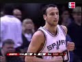 [07/5/21, SA vs. UTAH, G1] Ginobili