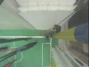 3D model-based robot tracking with a PF and one catadioptric camera.