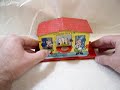 VINTAGE J.CHEIN MECHANICAL TIN DONALD DUCK DISNEY BANK