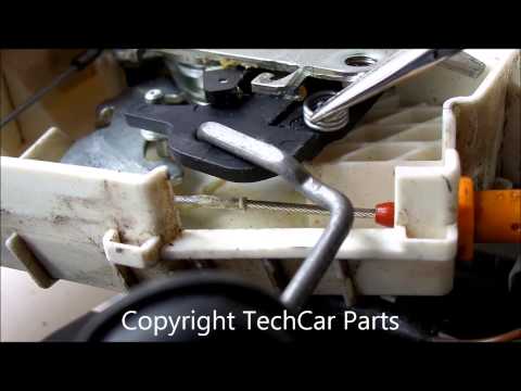 Mercedes W169 W164 W245  Door Lock Actuator Repair