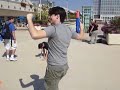Egoraptor shoots David in the balls!