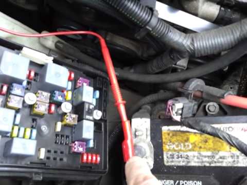 how to voltage drop test an alternator